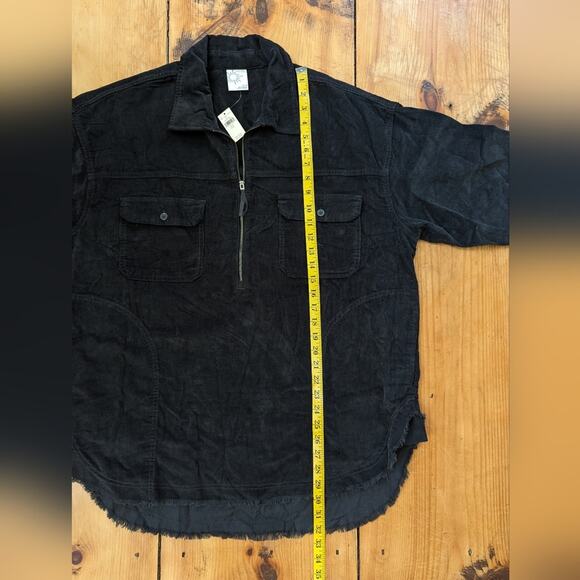 NWT offline by aerie corduroy quarter zip shacket size medium - Picture 8 of 9